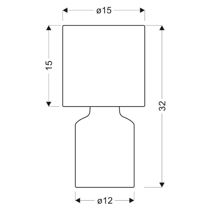 Επιτραπέζια λάμπα INER 1xE14/40W/230V ροζ