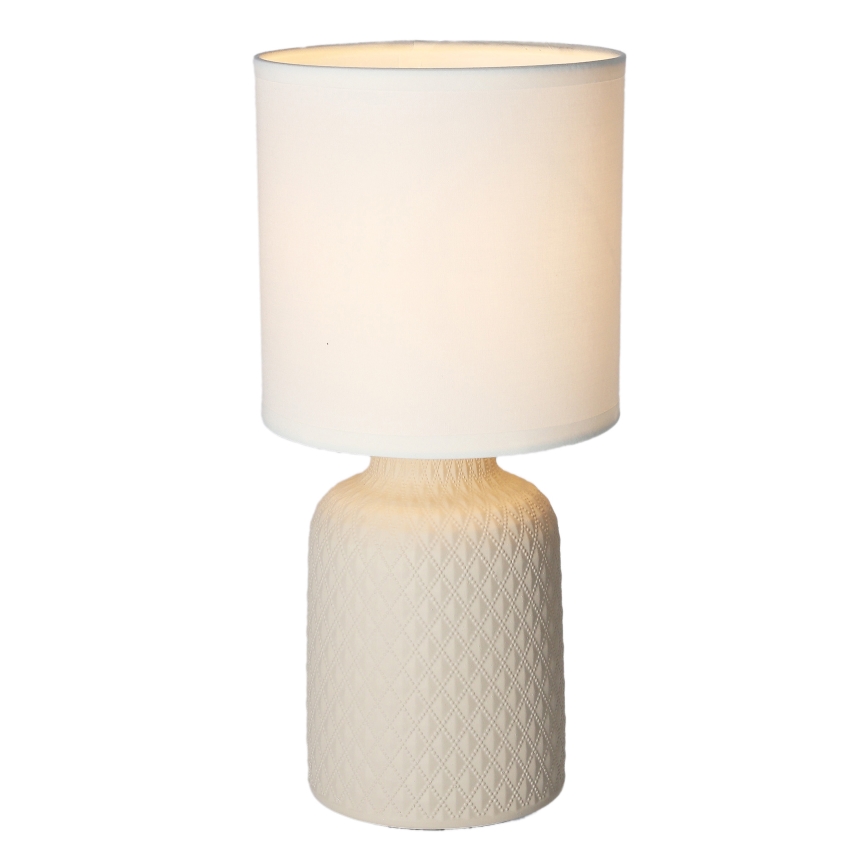 Επιτραπέζια λάμπα INER 1xE14/40W/230V μπεζ