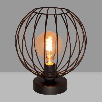 Επιτραπέζια λάμπα MERCURE 1xE27/15W/230V μαύρο