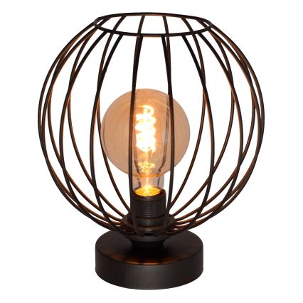 Επιτραπέζια λάμπα MERCURE 1xE27/15W/230V μαύρο