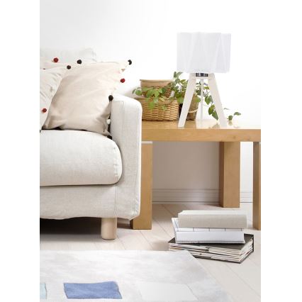 Επιτραπέζια λάμπα PIANO NATUR 1xE27/60W/230V