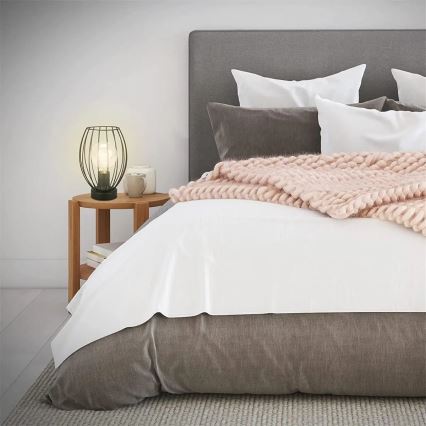 Επιτραπέζιο φωτιστικό 1xE27/25W/230V μαύρο