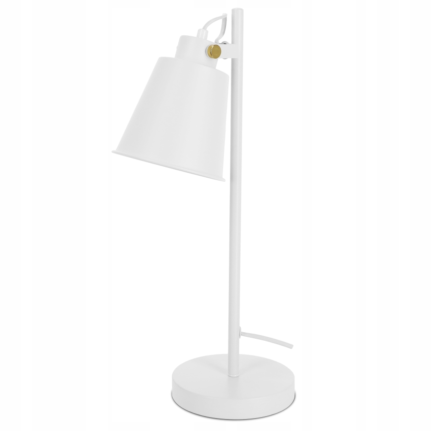 Επιτραπέζιο φωτιστικό 1xE27/40W/230V λευκό