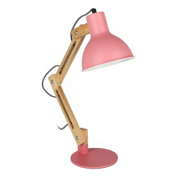 Επιτραπέζιο φωτιστικό 1xE27/40W/230V ροζ