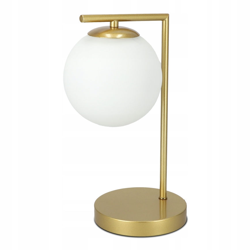 Επιτραπέζιο φωτιστικό 1xE27/40W/230V χρυσό/λευκό