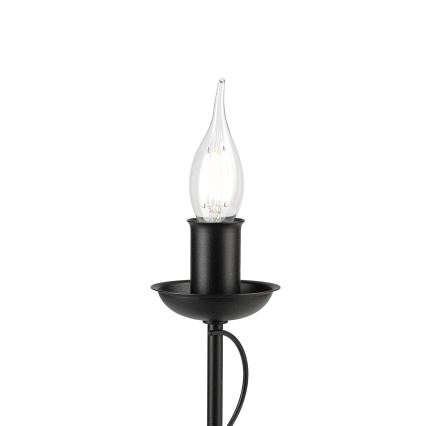 Επιτραπέζιο φωτιστικό ANTON 1xE14/60W/230V μαύρο