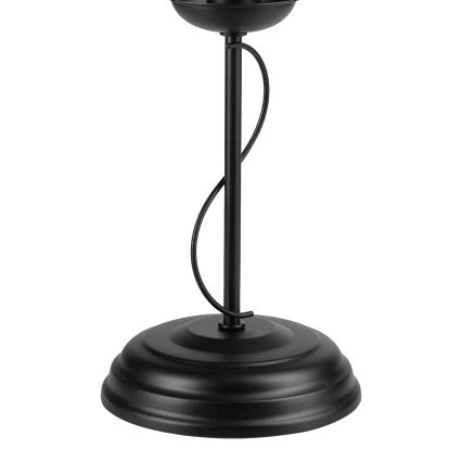 Επιτραπέζιο φωτιστικό ANTON 1xE14/60W/230V μαύρο