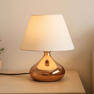 Επιτραπέζιο φωτιστικό ASPARAGUS 1xE27/40W/230V χάλκινο