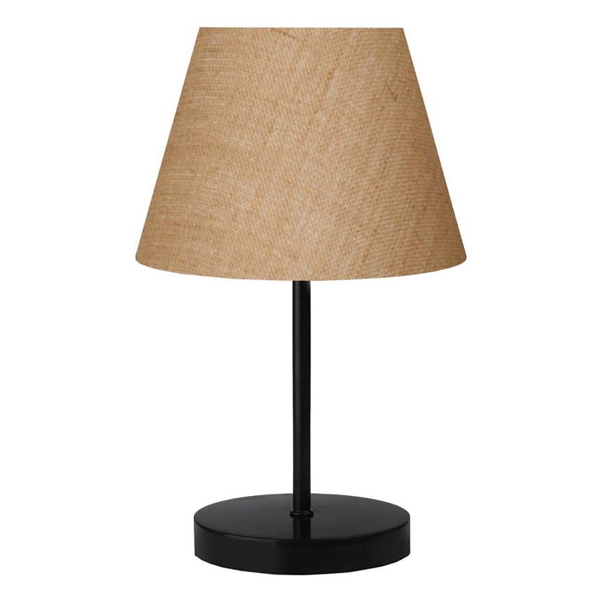 Επιτραπέζιο φωτιστικό AYD 1xE27/40W/230V καφέ/μαύρο