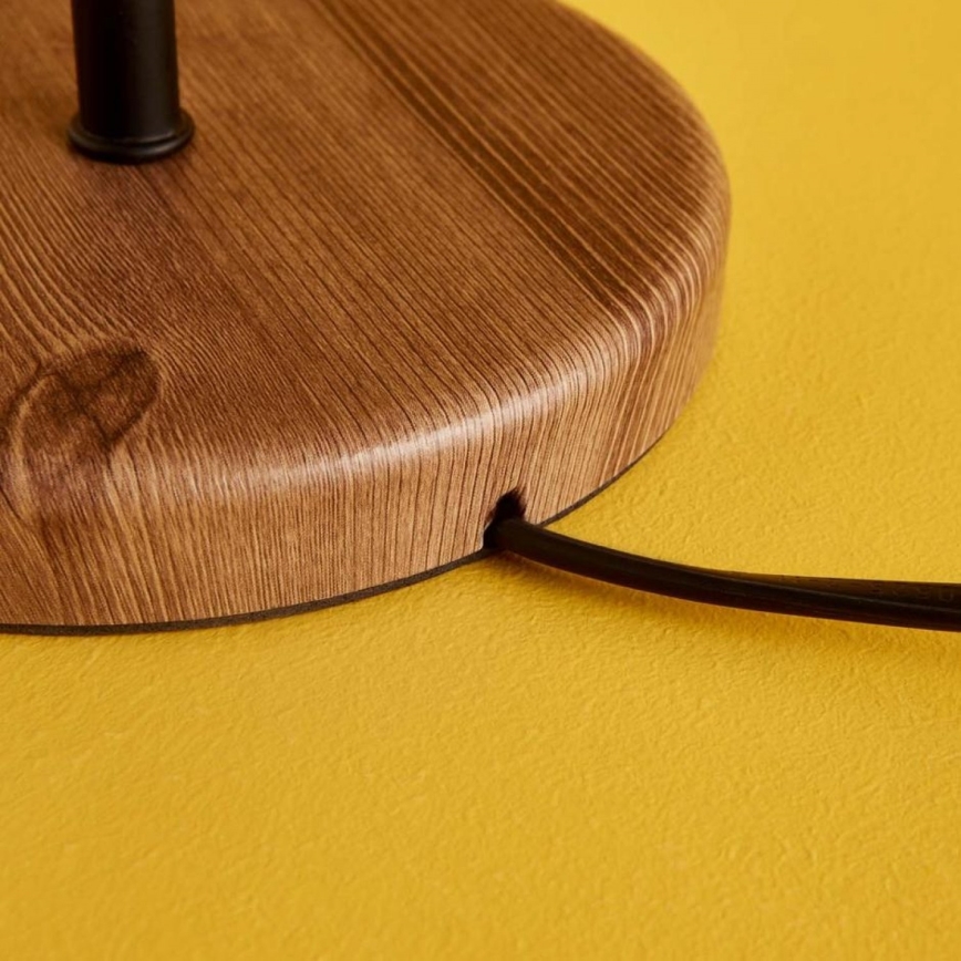 Επιτραπέζιο φωτιστικό AYD 1xE27/40W/230V πράσινο/καφέ