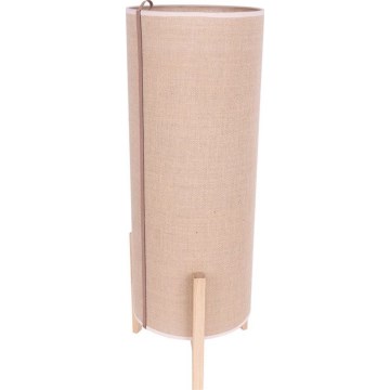 Επιτραπέζιο φωτιστικό CASIOPEA, 1xE27/40W/230V, 70 cm, σε απόχρωση δρυός