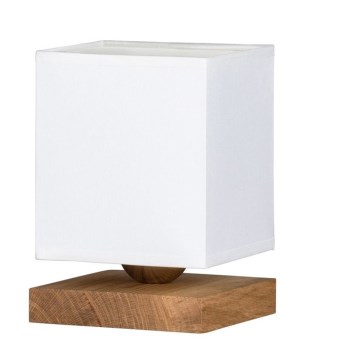 Επιτραπέζιο φωτιστικό INGER 1xE27/25W/230V δρυς