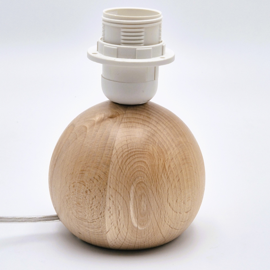 Επιτραπέζιο φωτιστικό JUTA 1xE27/60W/230V οξιά