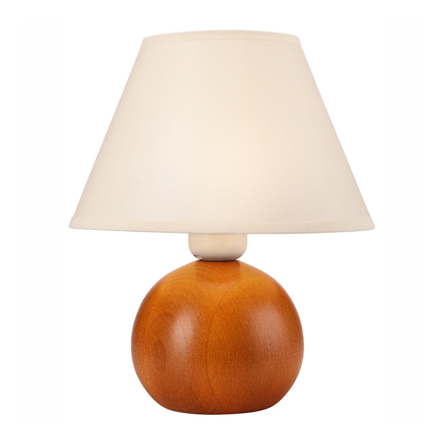 Επιτραπέζιο φωτιστικό JUTA 1xE27/60W/230V οξιά