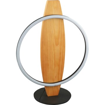 Επιτραπέζιο φωτιστικό LED MELISA LED/10W/230V, σε φινίρισμα πεύκου