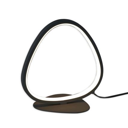 Επιτραπέζιο φωτιστικό LED PETRA LED/12W/230V 4000K μαύρο