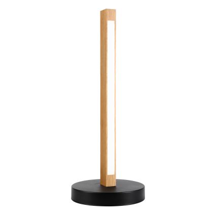 Επιτραπέζιο φωτιστικό LED VERDE LED/10W/230V 3000K δρυς/μαύρο