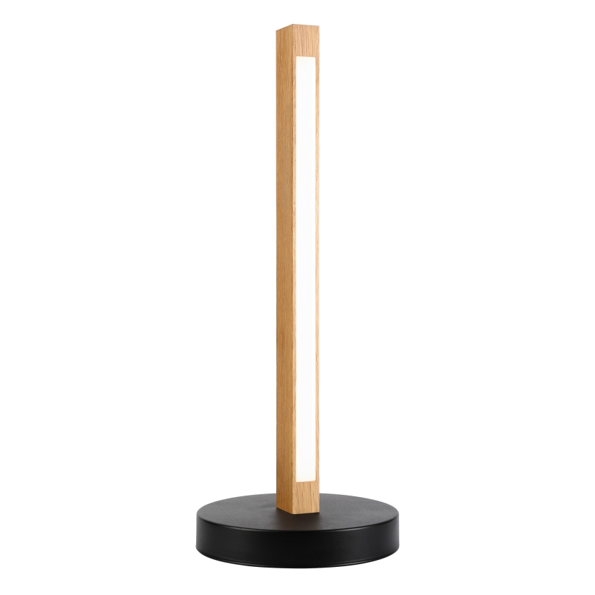 Επιτραπέζιο φωτιστικό LED VERDE LED/10W/230V 3000K δρυς/μαύρο