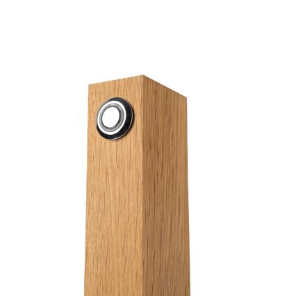 Επιτραπέζιο φωτιστικό LED VERDE LED/10W/230V 3000K δρυς/μαύρο