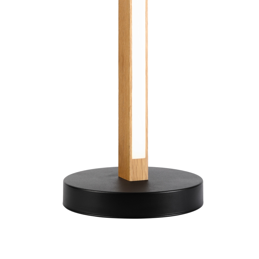 Επιτραπέζιο φωτιστικό LED VERDE LED/10W/230V 3000K δρυς/μαύρο