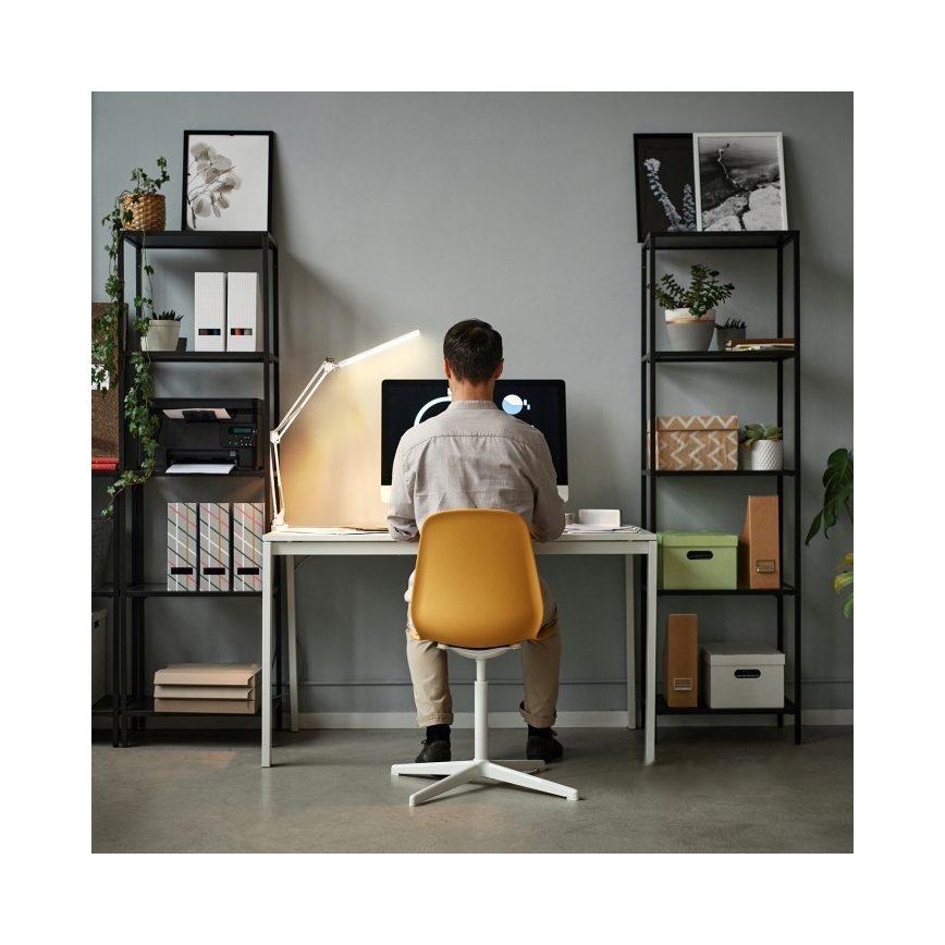 Επιτραπέζιο φωτιστικό LED ντιμαριζόμενο 2σε1 USB TENUIX LED/14W/5V 3000-6000K λευκό