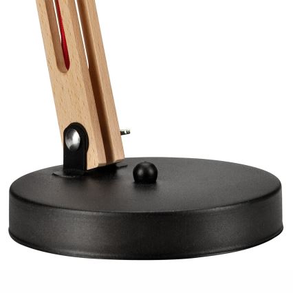 Επιτραπέζιο φωτιστικό MARCELLO 1xE27/60W/230V οξιά