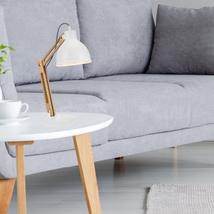 Επιτραπέζιο φωτιστικό MARCELLO 1xE27/60W/230V οξιά