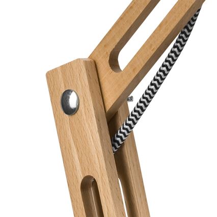 Επιτραπέζιο φωτιστικό MARCELLO 1xE27/60W/230V οξιά