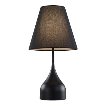 Επιτραπέζιο φωτιστικό MATINA 1xE27/40W/230V μαύρο