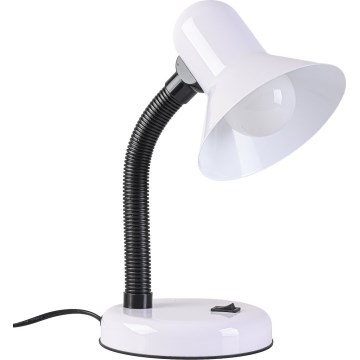 Επιτραπέζιο φωτιστικό MENTOR 1xE27/15W/230V λευκό