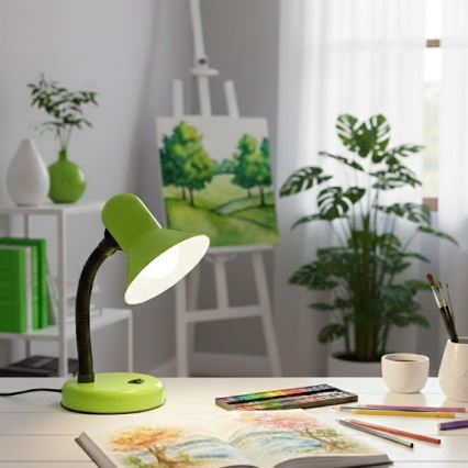 Επιτραπέζιο φωτιστικό MENTOR 1xE27/15W/230V πράσινο