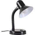 Επιτραπέζιο φωτιστικό MENTOR 1xE27/15W/230V μαύρο