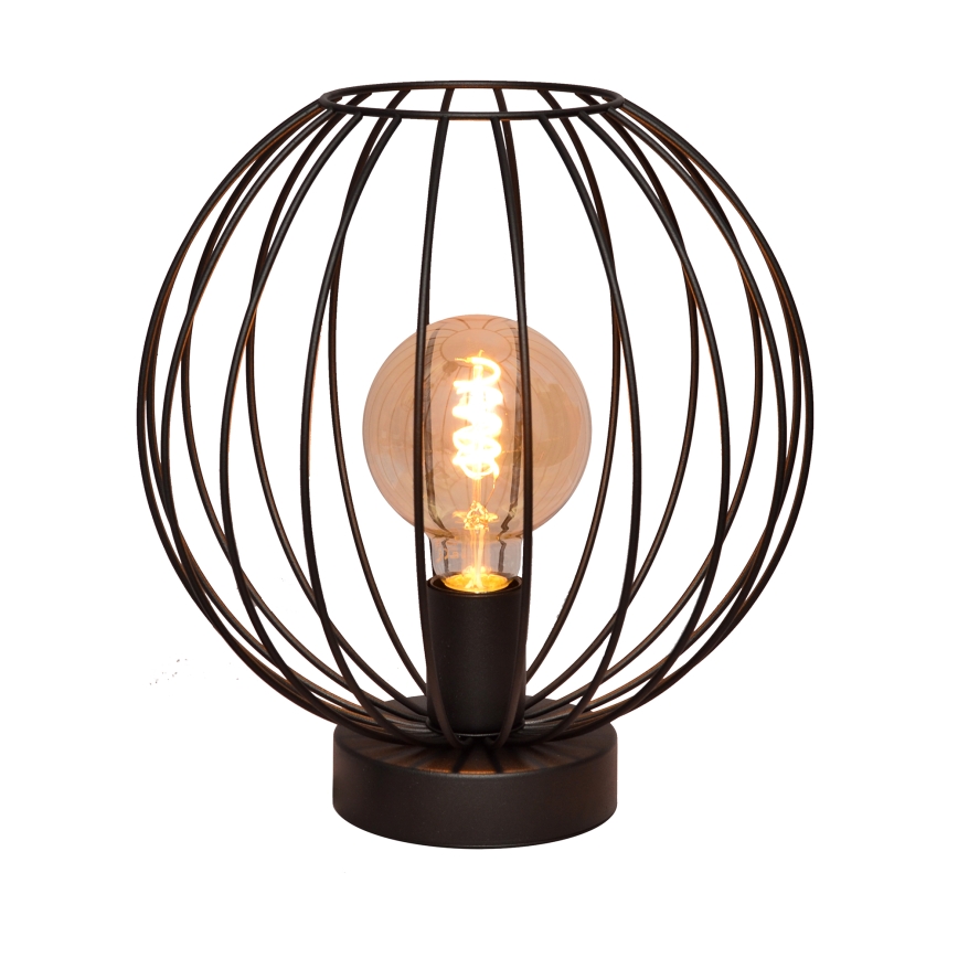 Επιτραπέζιο φωτιστικό MERCURE 1xE27/15W/230V μαύρο