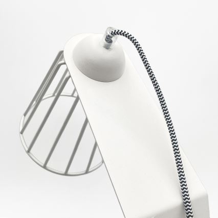 Επιτραπέζιο φωτιστικό NANDO 1xE27/15W/230V λευκό