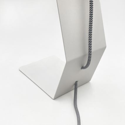 Επιτραπέζιο φωτιστικό NANDO 1xE27/15W/230V λευκό