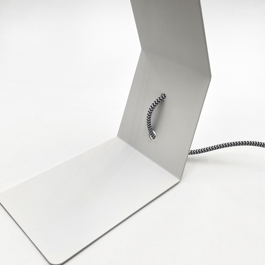 Επιτραπέζιο φωτιστικό NANDO 1xE27/15W/230V λευκό