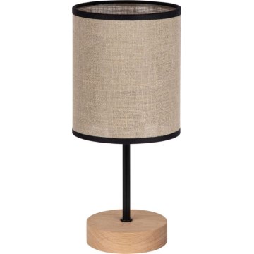 Επιτραπέζιο φωτιστικό NEGRO, 1xE27/25W/230V, σε φινίρισμα δρυός