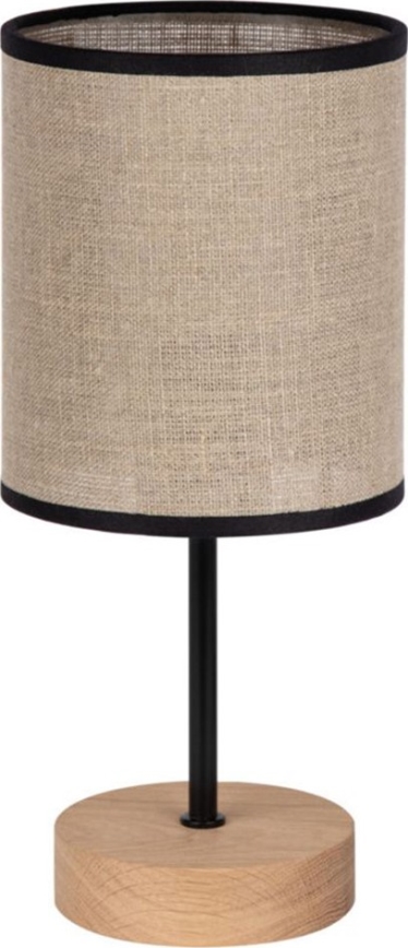 Επιτραπέζιο φωτιστικό NEGRO, 1xE27/25W/230V, σε φινίρισμα δρυός