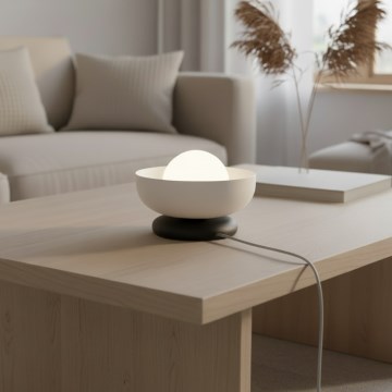 Επιτραπέζιο φωτιστικό OZZY 1xG9/8W/230V γκρι