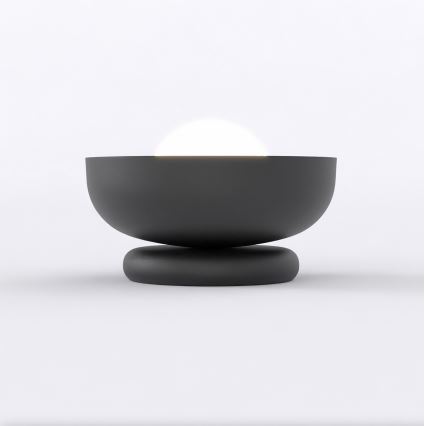 Επιτραπέζιο φωτιστικό OZZY 1xG9/8W/230V μαύρο