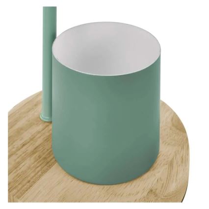 Επιτραπέζιο φωτιστικό POPPY 1xE27/25W/230V πράσινο