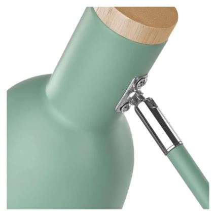 Επιτραπέζιο φωτιστικό POPPY 1xE27/25W/230V πράσινο