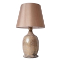 Επιτραπέζιο φωτιστικό RAMZES 1xE27/40W/230V καφέ