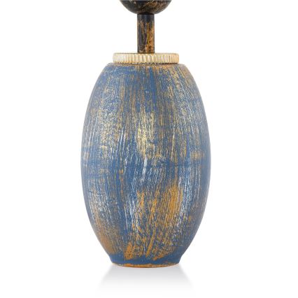 Επιτραπέζιο φωτιστικό RAMZES 1xE27/40W/230V κρεμ/μπλε