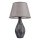 Επιτραπέζιο φωτιστικό RAMZES 1xE27/40W/230V γκρι