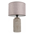 Επιτραπέζιο φωτιστικό RAMZES 1xE27/40W/230V γκρι