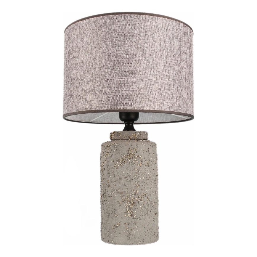 Επιτραπέζιο φωτιστικό RAMZES 1xE27/40W/230V γκρι