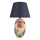Επιτραπέζιο φωτιστικό RAMZES 1xE27/40W/230V μπλε/μπεζ