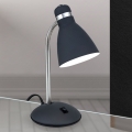 Επιτραπέζιο φωτιστικό SCHOOL 1xE27/40W/230V μαύρο/ματ χρώμιο