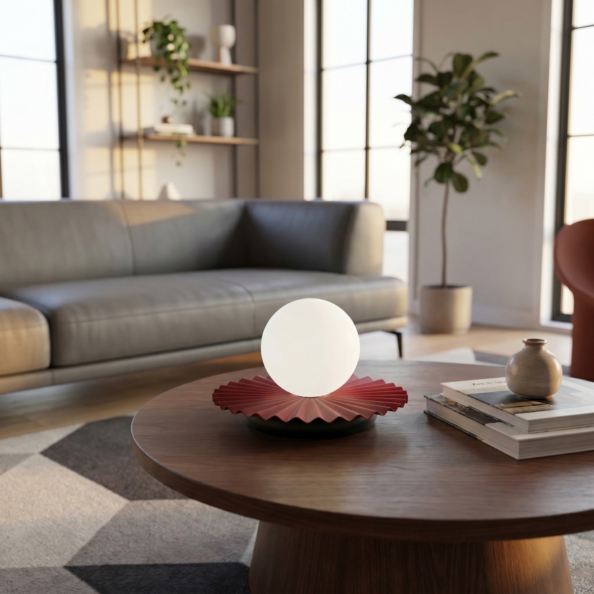 Επιτραπέζιο φωτιστικό UMBRA 1xG9/8W/230V κόκκινο